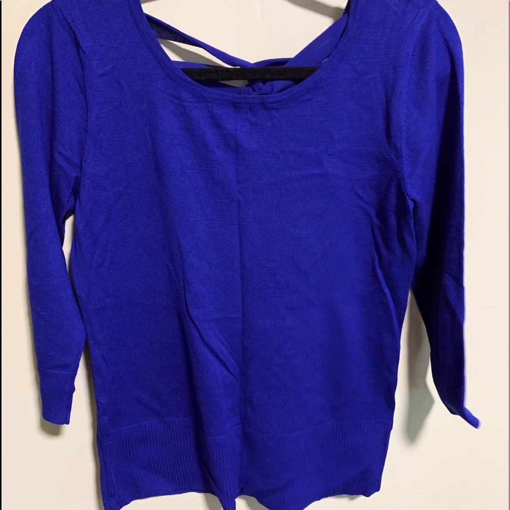 Blue sweater